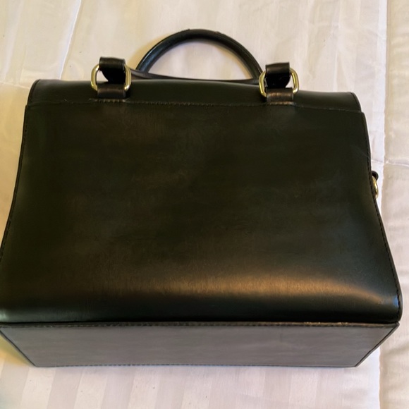 Kate Spade Black Leather with Bow Crossbody Purse - Picture 12 of 14
